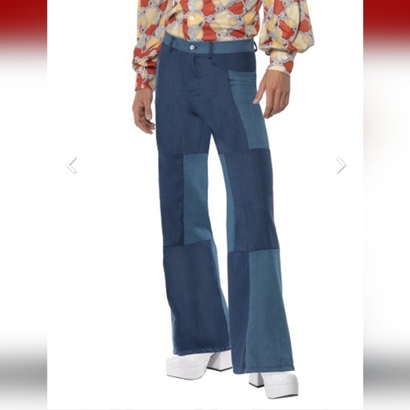 Mens patchwork flares - Picture 3 of 7